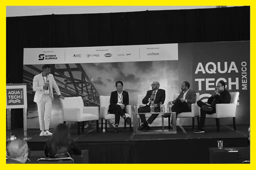 Daniel Madariaga Barrilado destaca el liderazgo regional de México en gestión hídrica en el Aquatech 2025.