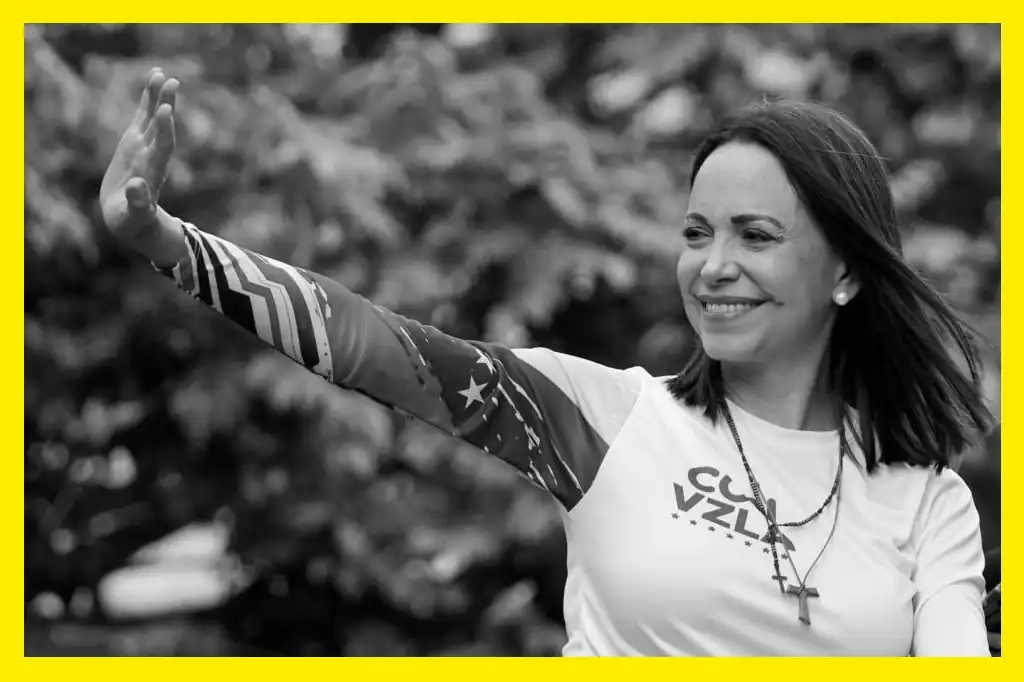 Hija de María Corina Machado recibe el Nobel de la Paz.