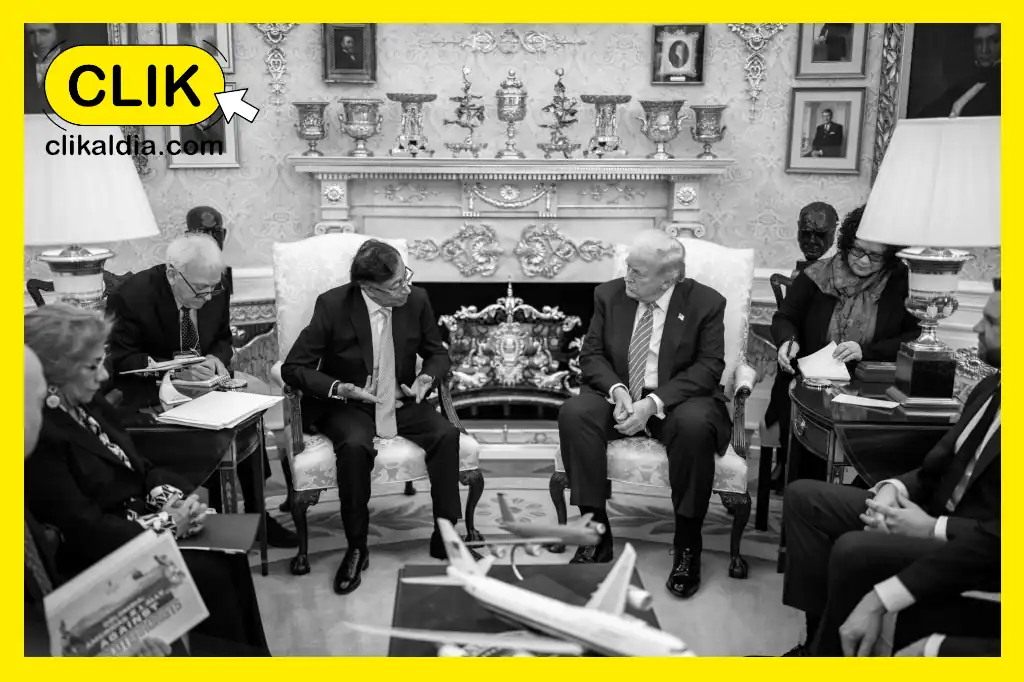 Donald Trump y Gustavo Petro sostuvieron este martes 3 de febrero su primer encuentro oficial en la Casa Blanca, una reunión que marcó un cambio de tono tras semanas de tensiones diplomáticas.
