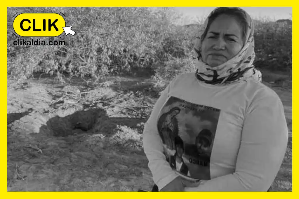 Ceci Flores halla restos que podrían ser de su hijo desaparecido en Sonora