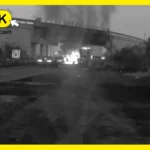 Michoacán amanece con bloqueos y quema de vehículos en al menos 24 puntos