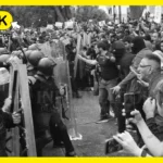 Protestan frente a Casa Jalisco por agua contaminada y exigen respuestas a Lemus